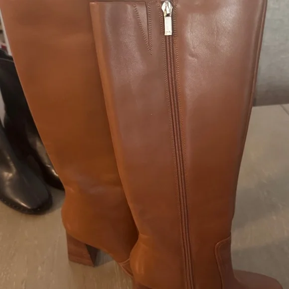 Marc fisher Brown Knee-High Leather Boots - Picture 4 of 6
